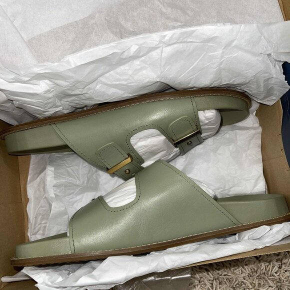 Cole Haan Women's Marisol Footbed Sandals Shoes Oil Green, Size 11 (New in Box) - Picture 5 of 15